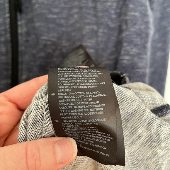 G-Star RAW Blue light Zip-Up Jacket size medium - Picture 4 of 5